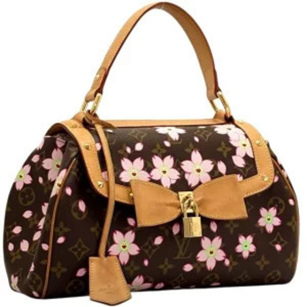 Louis Vuitton Sac Retro Handbag Cherry Red Blossom